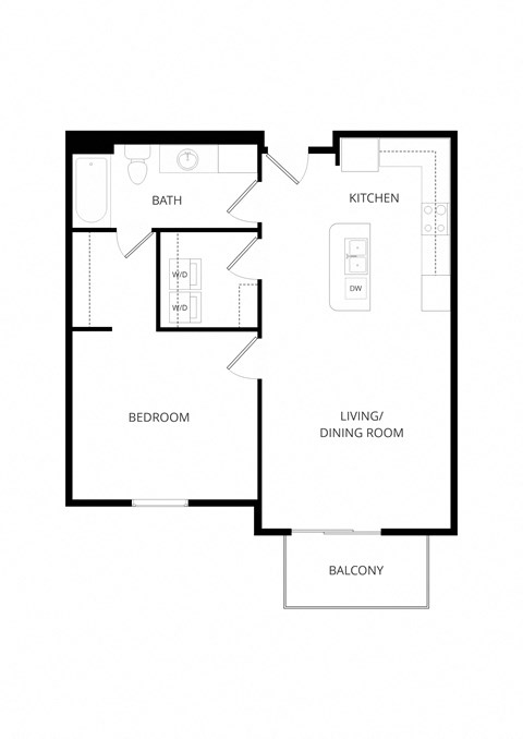 an illustration of a floor plan of a house